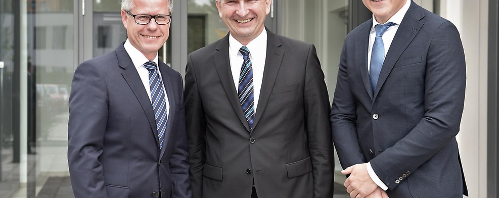 Wirtschaftsminister zu Gast in Krefeld
