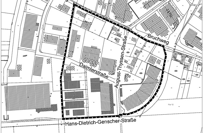 Bebauungsplan Nr. 112 „August-Thyssen-Straße/Bruchweg“