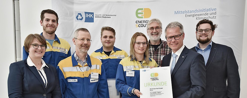 Sieger beim Projekt "Energie-Scouts"
