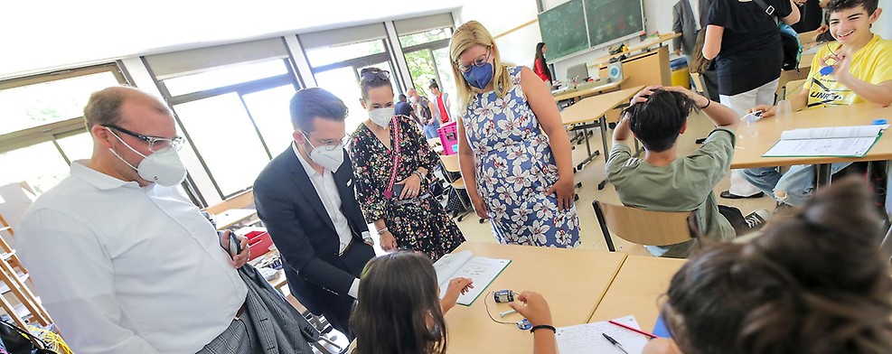 Hauptschule Kirschhecke macht mit beim "TuWaS"-Projekt